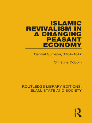 cover image of Islamic Revivalism in a Changing Peasant Economy